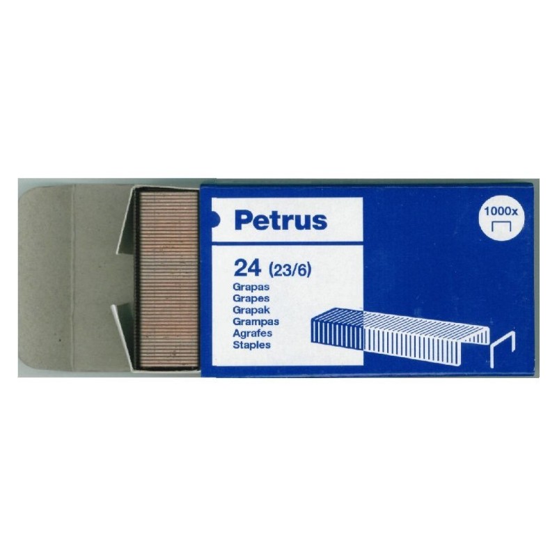 Grapa Petrus 24 23/6 cobreada