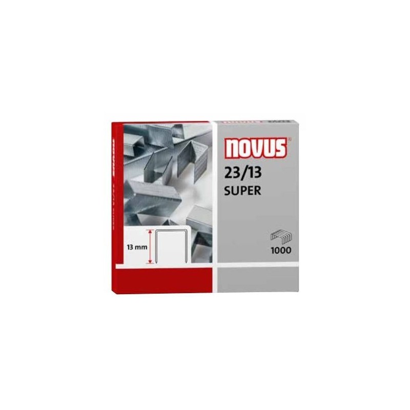 Grapa Novus 23/13 galvanizada