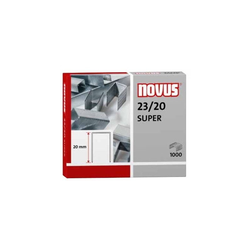 Grapa Novus 23/20 galvanizada