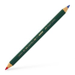 Lapiz dos colores Faber Castell grueso 873