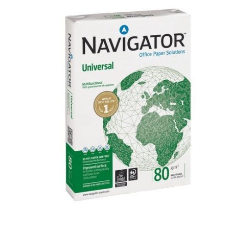 Papel Navigator Universal A5 80g 500 hojas