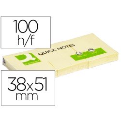 Notas adhesivas Q-connect 38 X 51 kf10500