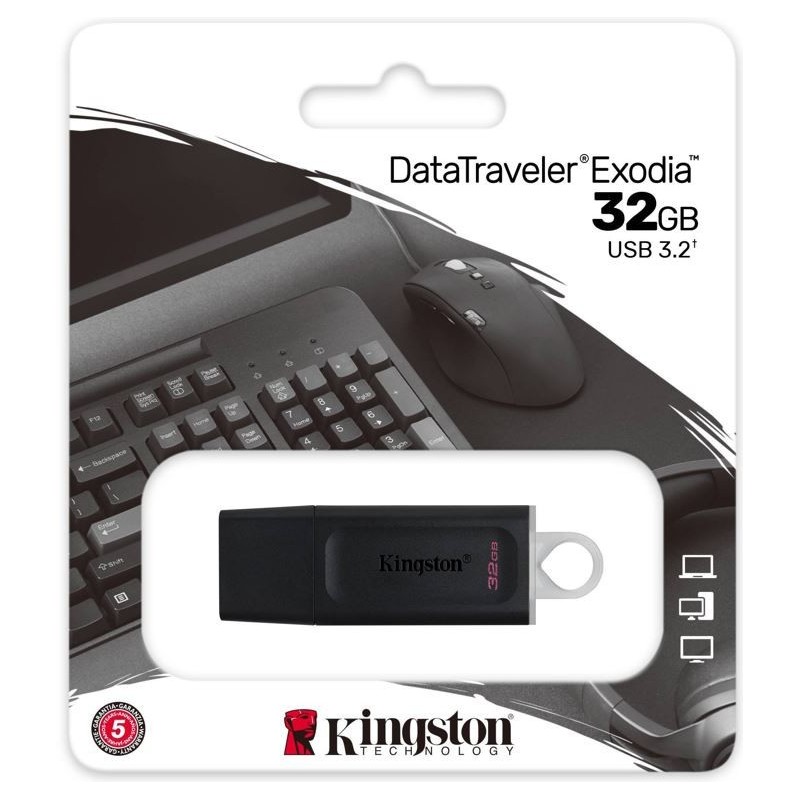 Memoria USB 3.2 Kingston Datatraveler Exodia 32 gigas