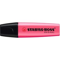 Stabilo Boss marcador fluorescente rosa