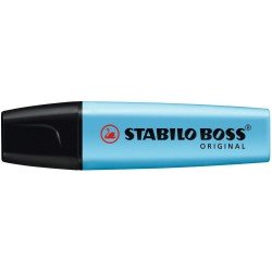 Stabilo Boss marcador fluorescente azul