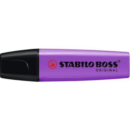 Stabilo Boss marcador fluorescente violeta lavanda