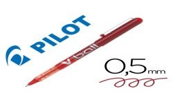 BOLIGRAFO PILOT V-BALL 0,5 ROLLER ROJO BL-VB5