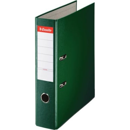 Archivador palanca folio lomo 75mm verde Esselte 42302