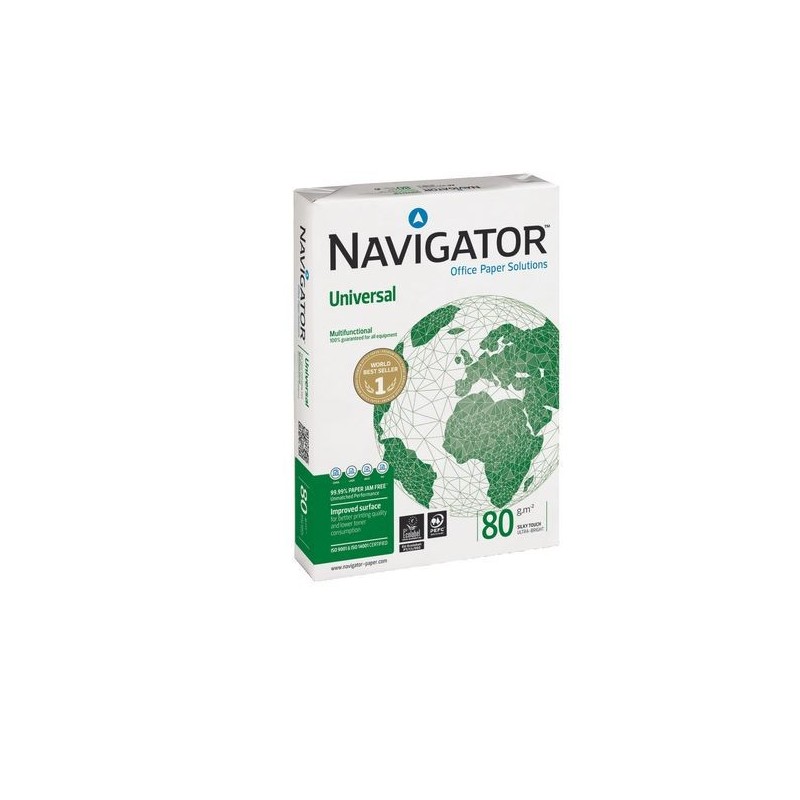 Papel Navigator Universal A3 80g 500 hojas