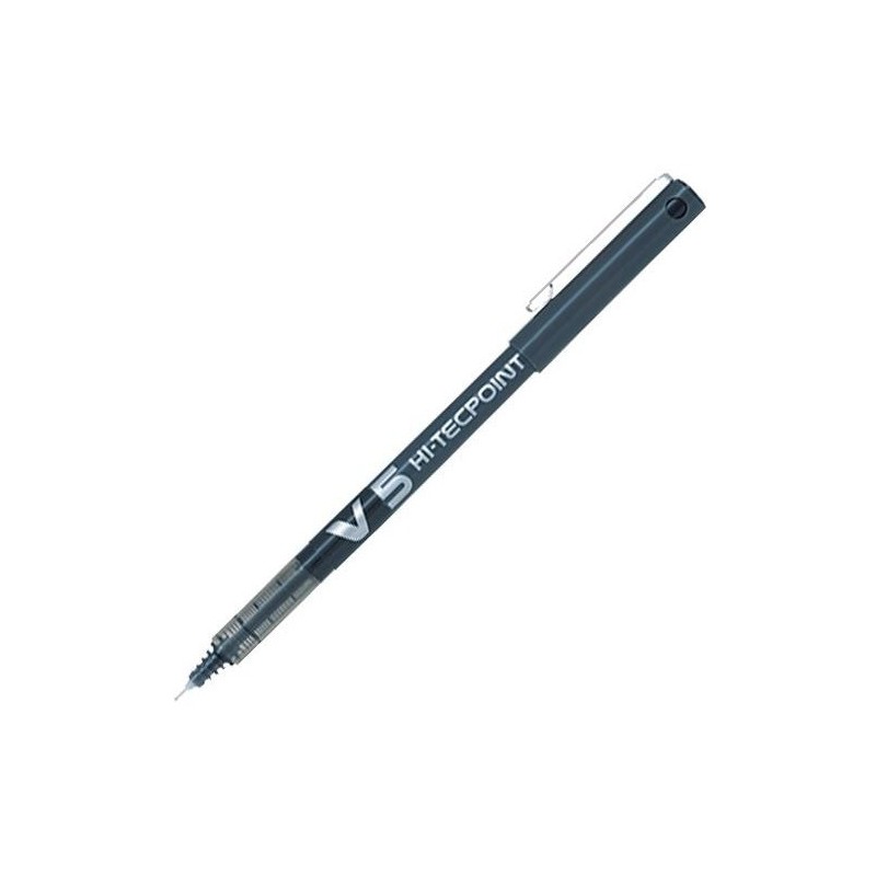 BOLIGRAFO PILOT BX-V5 HI-TECPOINT 0.5 NEGRO