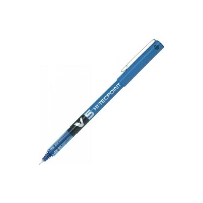 BOLIGRAFO PILOT BX-V5 HI-TECPOINT 0.5 AZUL