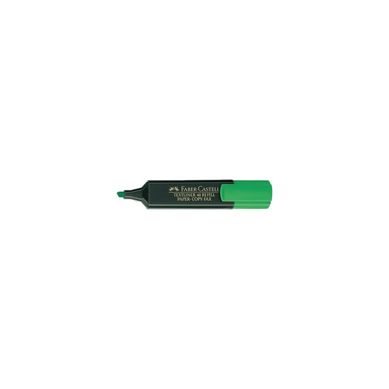 Marcador fluorescente Faber Castell Textliner 48 verde