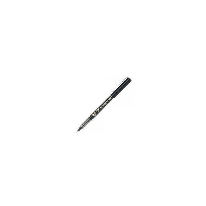 BOLIGRAFO PILOT BX-V7 HI-TECPOINT 0.7 NEGRO