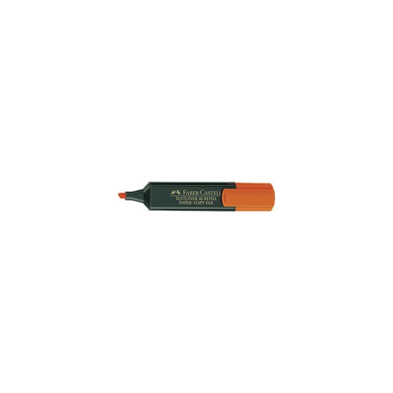 Marcador fluorescente Faber Castell Textliner 48 naranja