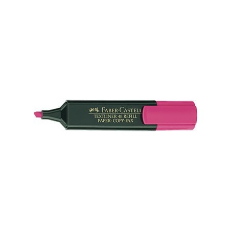 Faber Castell Textliner 48 rosa marcador fluorescente