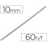 Espiral metalico paso 64 5:1 10mm