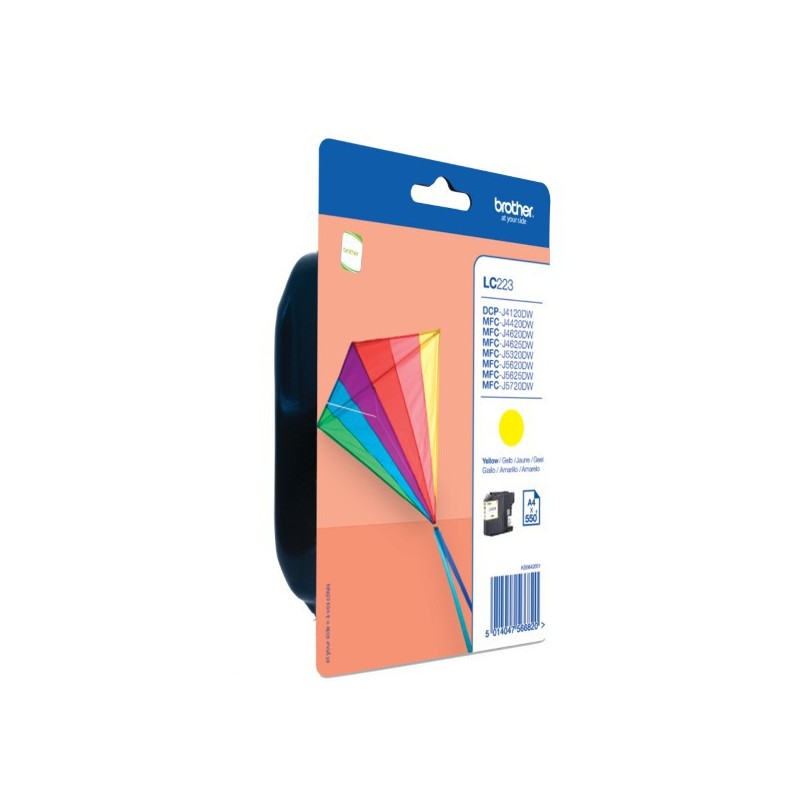 Brother LC 223Y cartucho de tinta amarillo