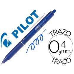 Pilot Frixion Clicker boligrafo borrable azul 0,7 BLRT-FR7L