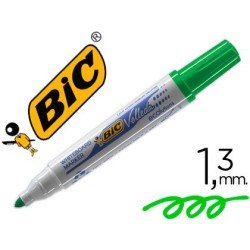 Rotulador Bic Velleda 1701-02 verde para pizarra blanca