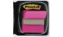 Post-it dispensador de 50 index rosa brillante 680-21