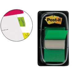 Post-it dispensador de 50 index verde 680-3