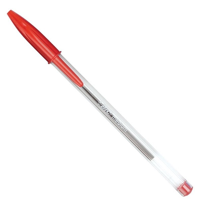BOLÍGRAFO BIC CRISTAL ROJO