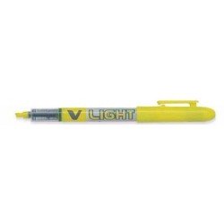 Pilot V-Light amarillo marcador fluorescente