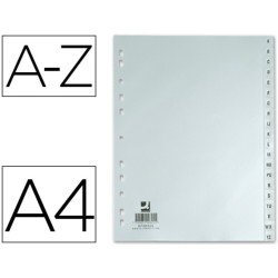 Separador alfabetico abecedario Q-Connect A-Z