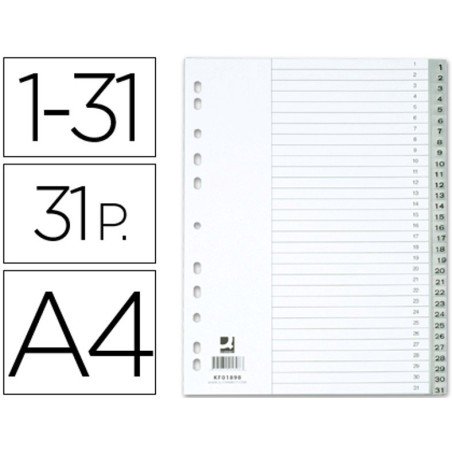 SEPARADOR NUMERICO Q-CONNECT 1-31