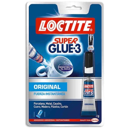 Pegamento Loctite Super Glue 3 original 3g
