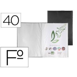 Carpeta con fundas escaparate 30 hojas